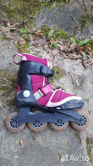 Роликовые коньки детские раздвижные