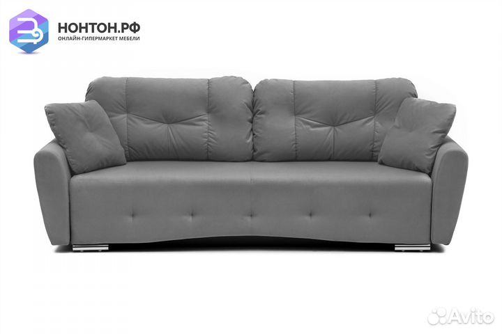 Диван еврокнижка Стингер светло-серый