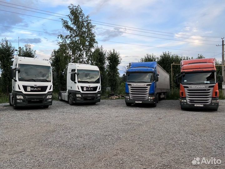 Требуется водитель категории Е, 9 р.км, 900 сут