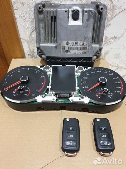 Старт комплект блоков Фабия RS 2 поколения