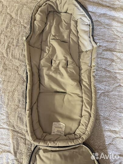 Зимний конверт в коляску stokke