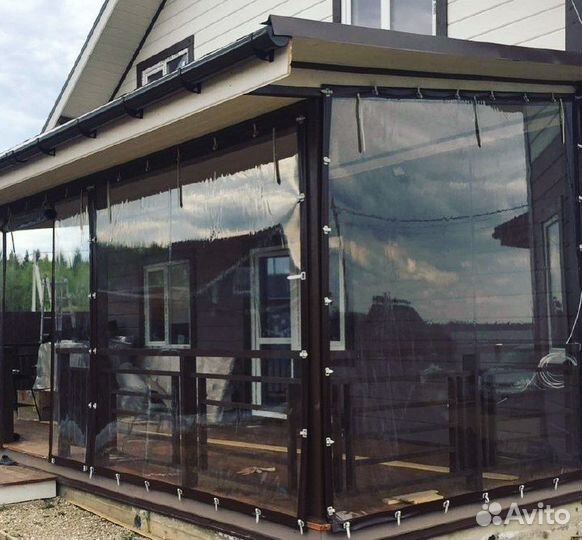 Мягкие и гибкие окна на террасу