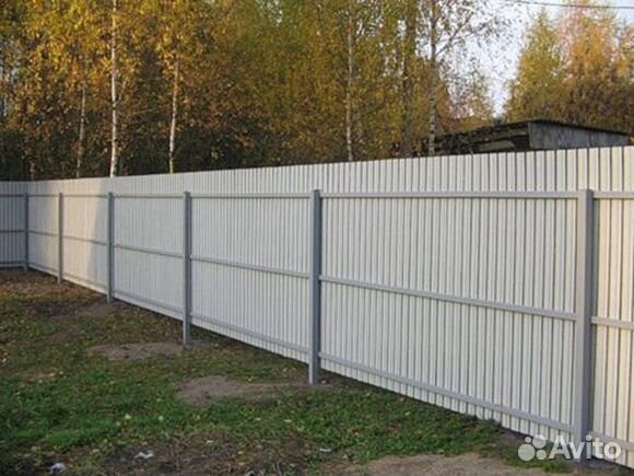 Заборы из Профнастила собственного производства