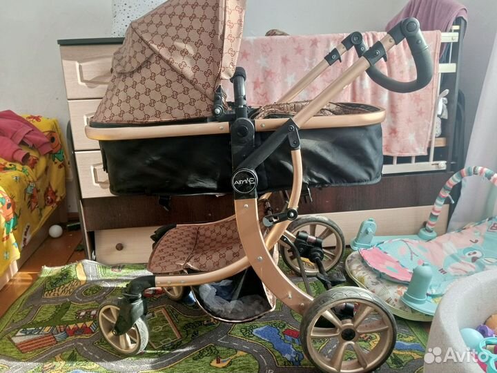 Коляска 2 в 1 с автолюлькой