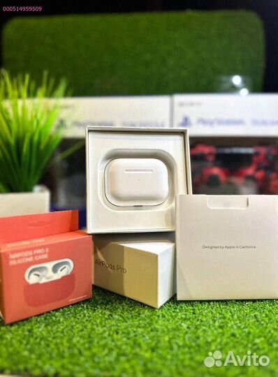 Airpods Pro 2 Gen. с гарантией и стильным дизайном