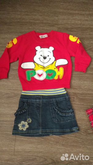 Джинсы,юбки,кофты р 92-98