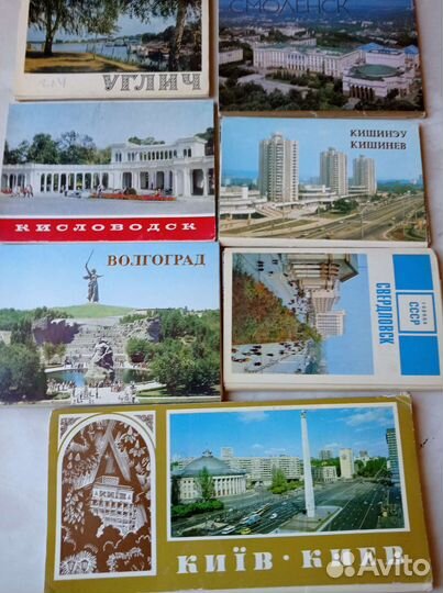 Наборы открыток. СССР