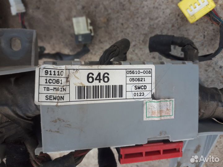 Проводка коса торпедо Hyundai Getz 2005