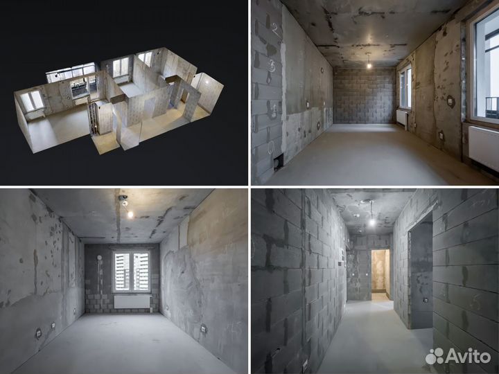 3D-тур Matterport, видео обзор, фото для Риелтора