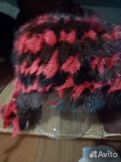 Шапка норковая женская