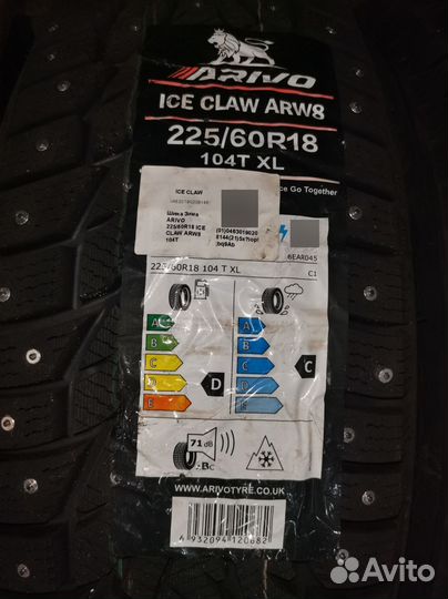 Arivo Ice Claw ARW8 225/60 R18