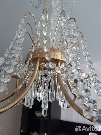 Хрустальная люстра СССР