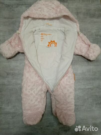 Комбинезон утепленный на девочку
