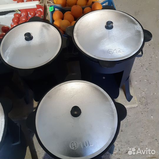 Продам казаны чугунные