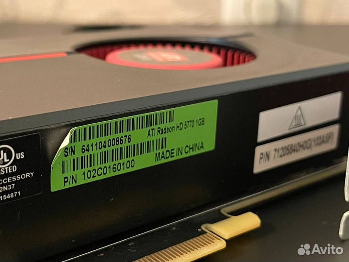 Видеокарты для Mac Pro AMD ATI Radeon HD 5770 5870