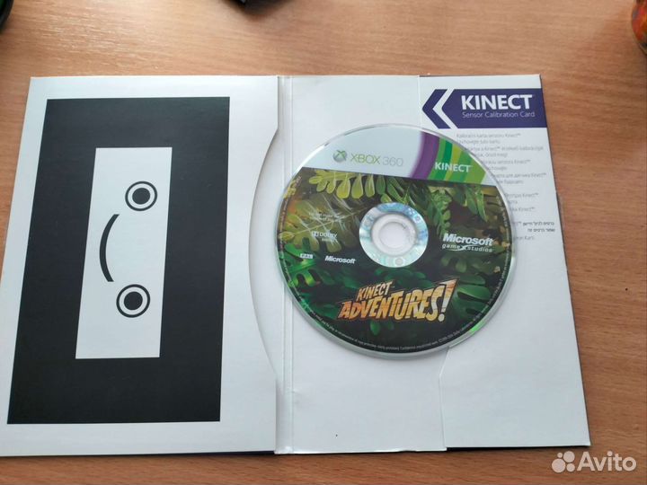Лицензионный диск kinnect adventures на xbox 360