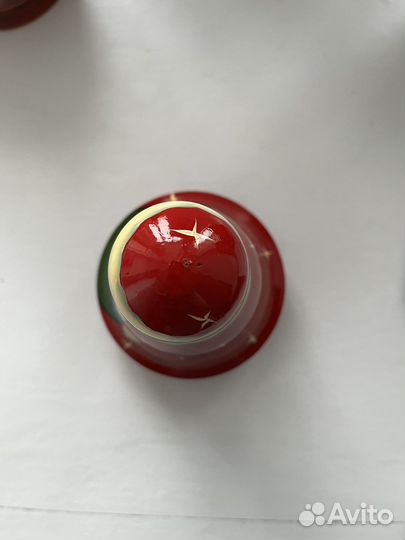 Деревянный Дед Мороз неваляшка