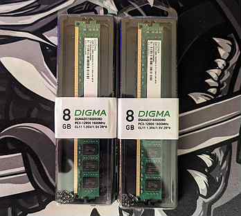 Оперативная память DDR3 1600мгц 2х8Гб (новая)