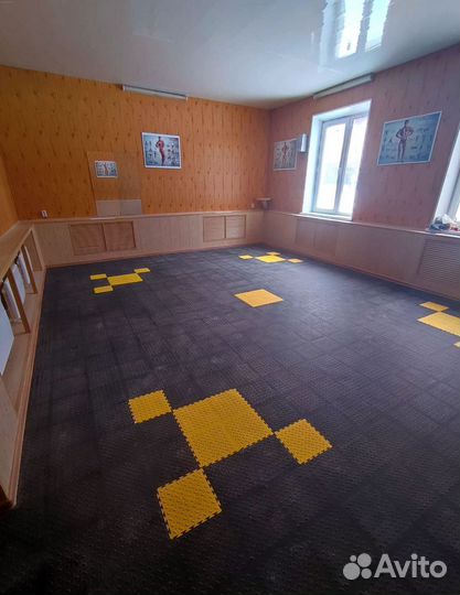 Модульное напольное покрытие