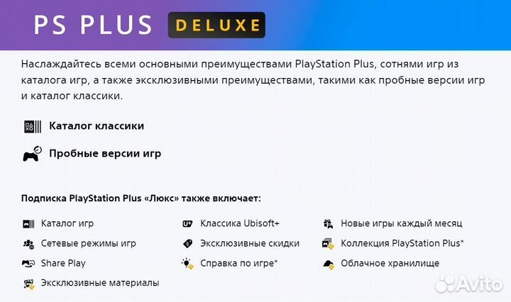 Подписка PS Plus