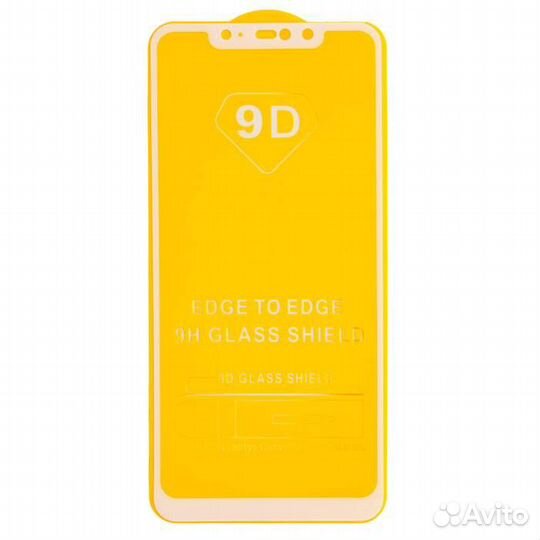Защитное стекло 9D для Xiaomi Redmi Note 6 Pro, бе