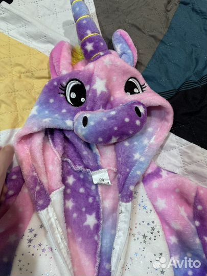 Кигуруми единорог детский 98-104