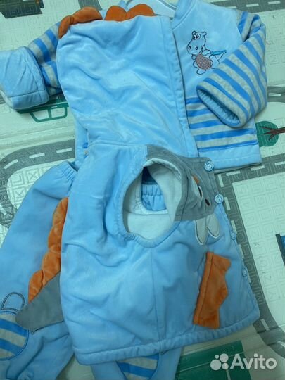 Костюм на флисе детский