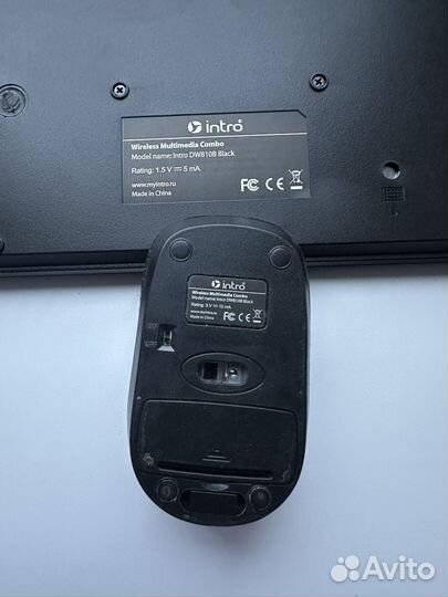 Клавиатура и мышь Intro