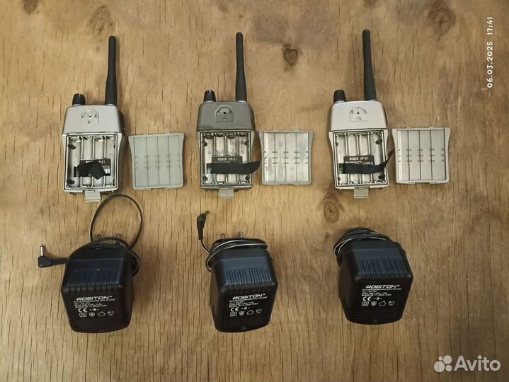 Рация Roger KP-21 (3 шт.)