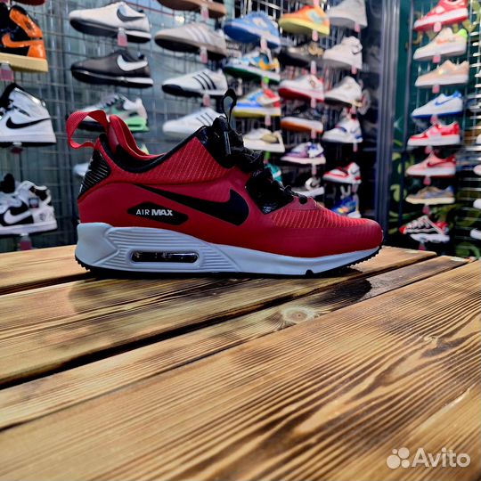 Кроссовки Nike Air Max 90 Mid Winter Red