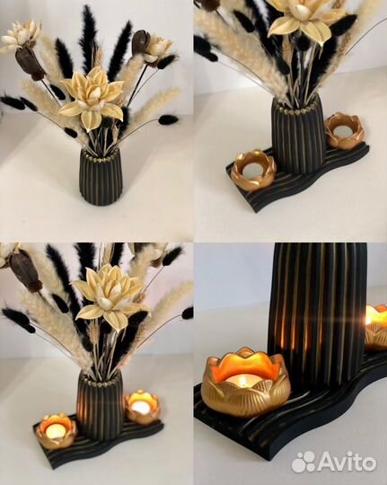 Набор:Ваза+Подставка 