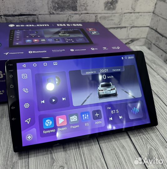 Автомагнитола 2 din 6/64 9 дюймов CarPley