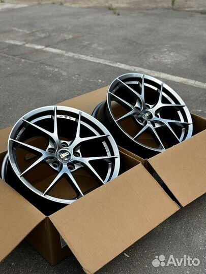 Диски r16 5x108 BBS CI-R темный хром hyper black