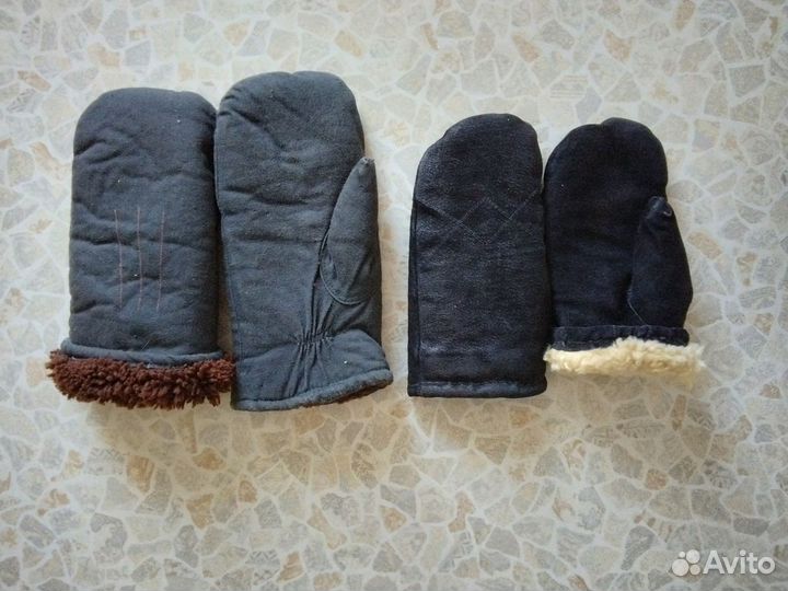 Рукавицы меховые овчина