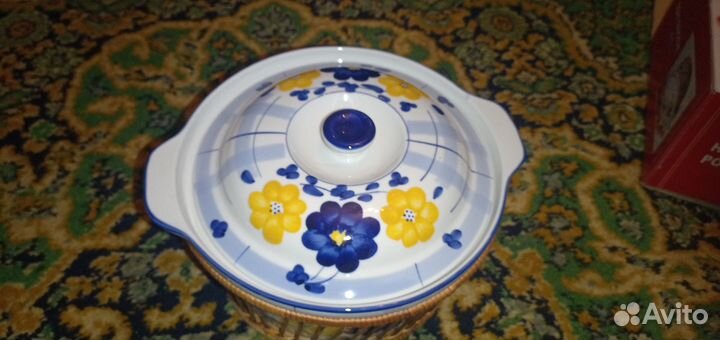 Кастрюля керамическая новая 3 л