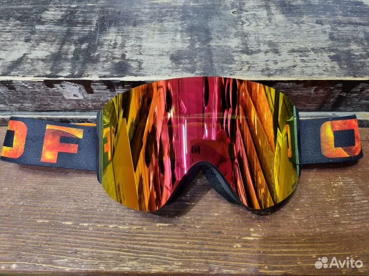 Маска сноубордическая Katana Vulcano Red (Новая)