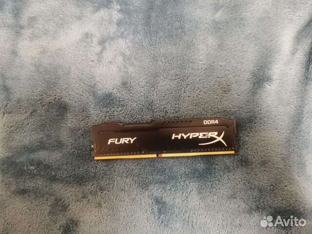 Оперативная память ddr4 hyperx fury 8gb 2400