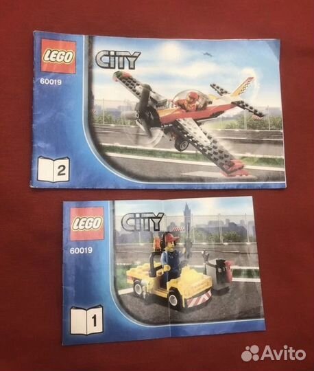 Lego City 60075 и 60019 инструкции