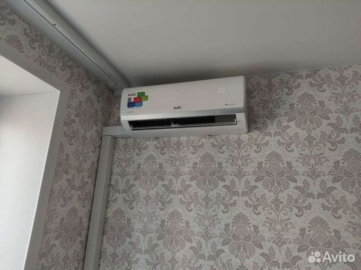 Сплит система с установкой