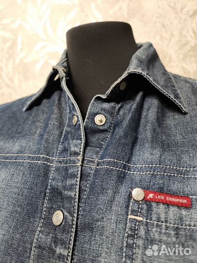 Рубашка джинсовая Lee Cooper 42 44