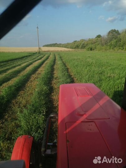 Сено, солома в тюках