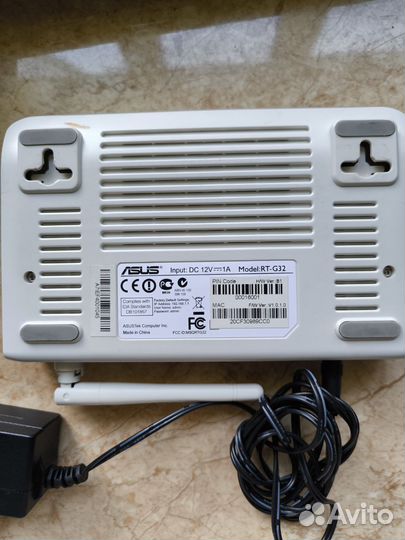 Wifi роутер Asus RT-G32