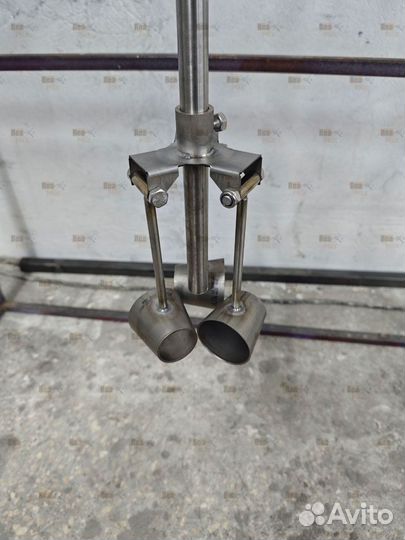 Мешалка для бытовой и авто химии 1.1 кВт 1 ур. конусного импеллера