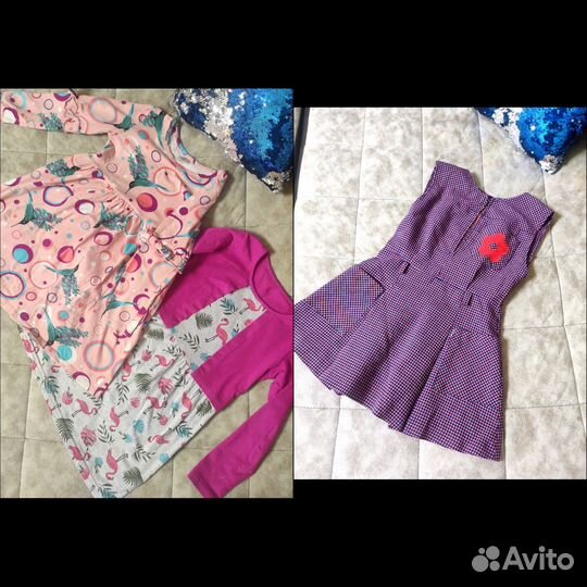 Пакет одежды в садик для девочки 110