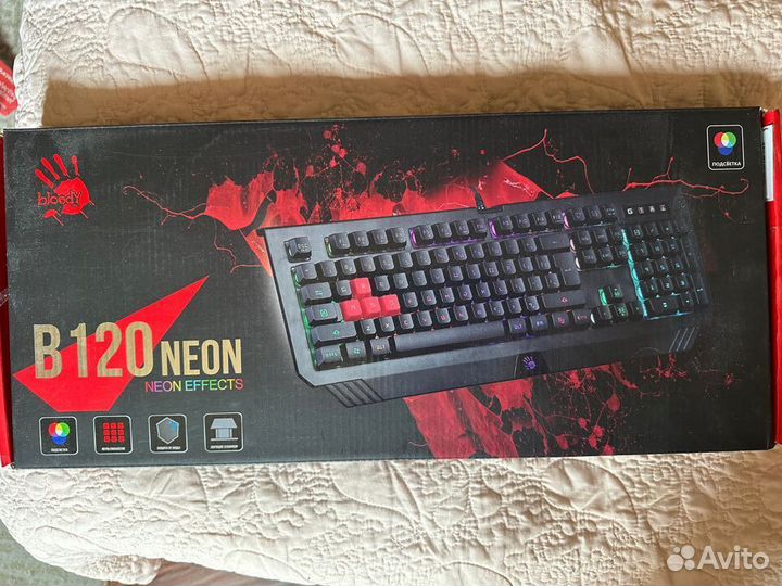 Игровая клавиатура Bloody B120N