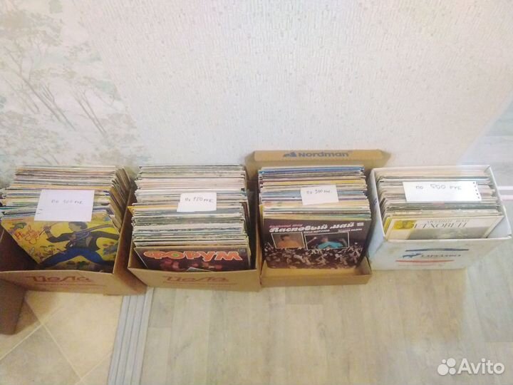 Виниловые пластинки СССР