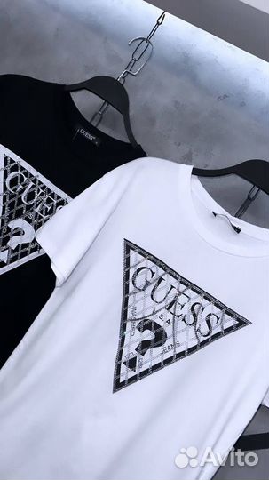 Турция футболка guess со стразами