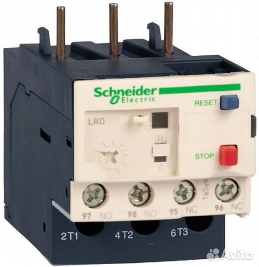 Тепловое реле 5,5-8 А Schneider Electric, LR3D12