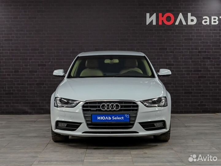 Audi A4 2.0 AMT, 2014, 142 000 км