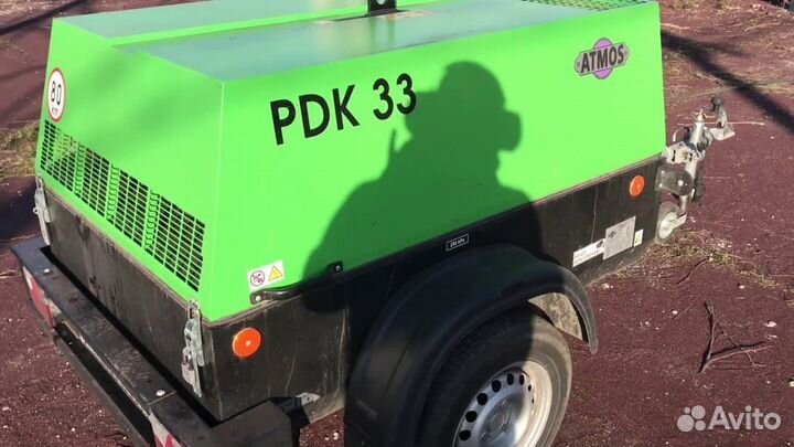 Передвижной компрессор Atmos в наличии